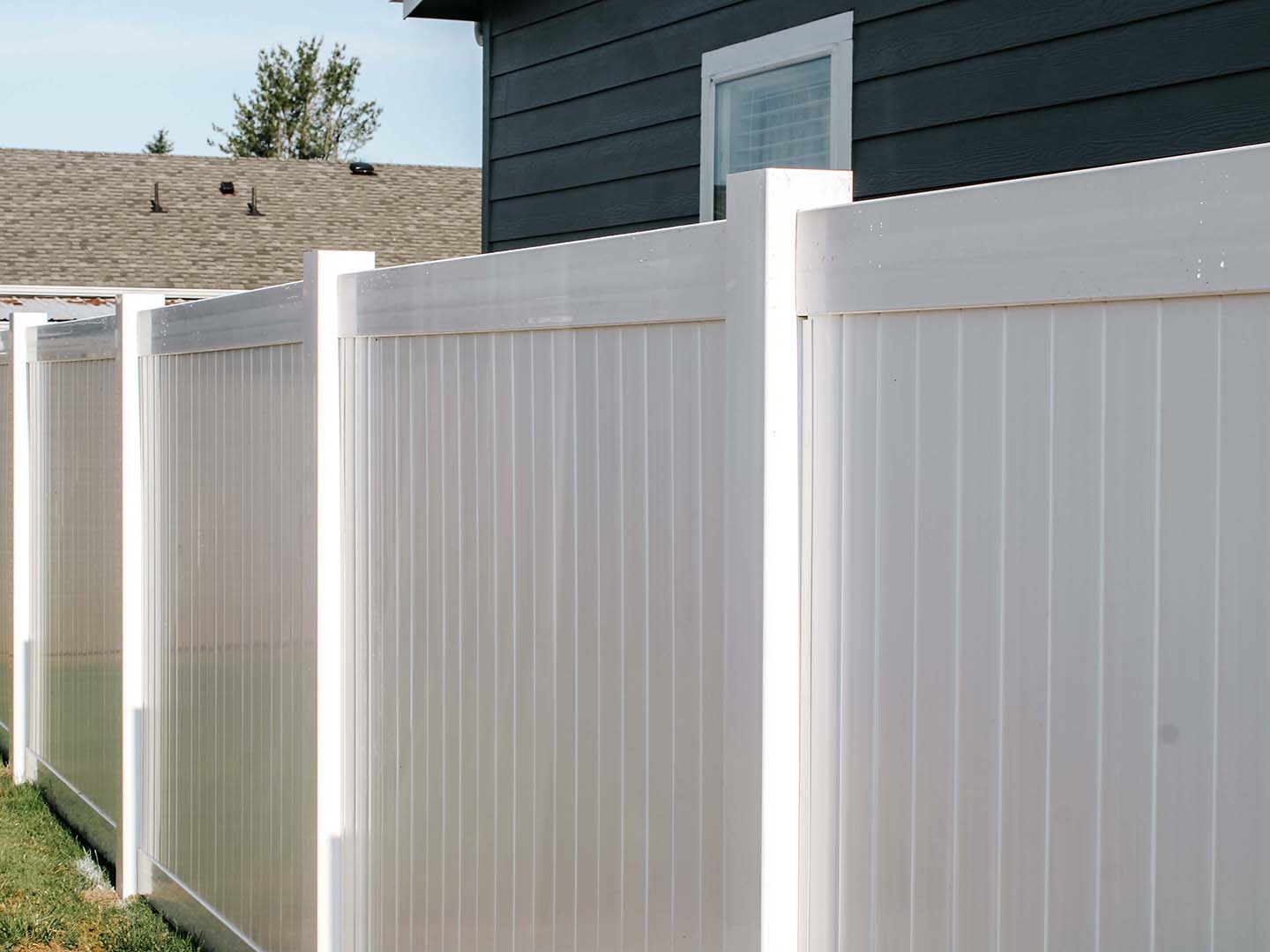 Photo of a Lynden Washington residential fence