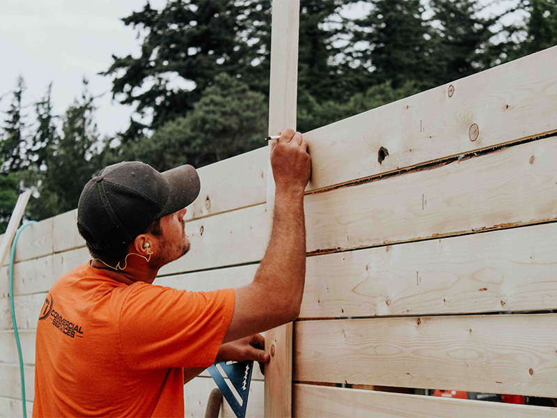 Sedro-Woolley Washington DIY Fence Installation