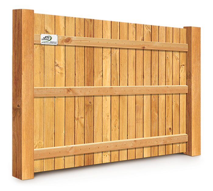 Wood fence styles that are popular in Stanwood WA